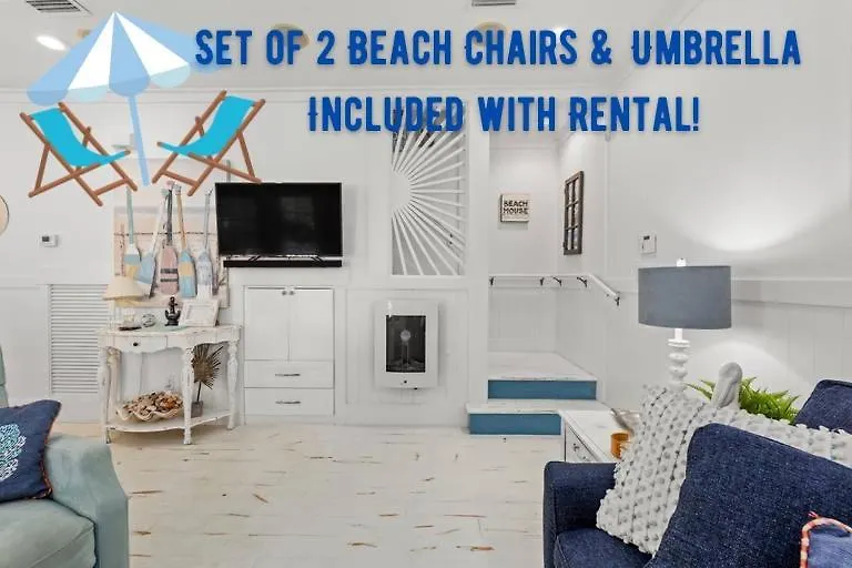 Holiday home Quaint 2Br/25Ba Cottage Nestled Between 30A & Panama City Beach! Sleeps 6!