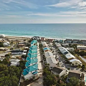 Sunny Pcb With Balcony Steps To The Beach! Panama City Beach